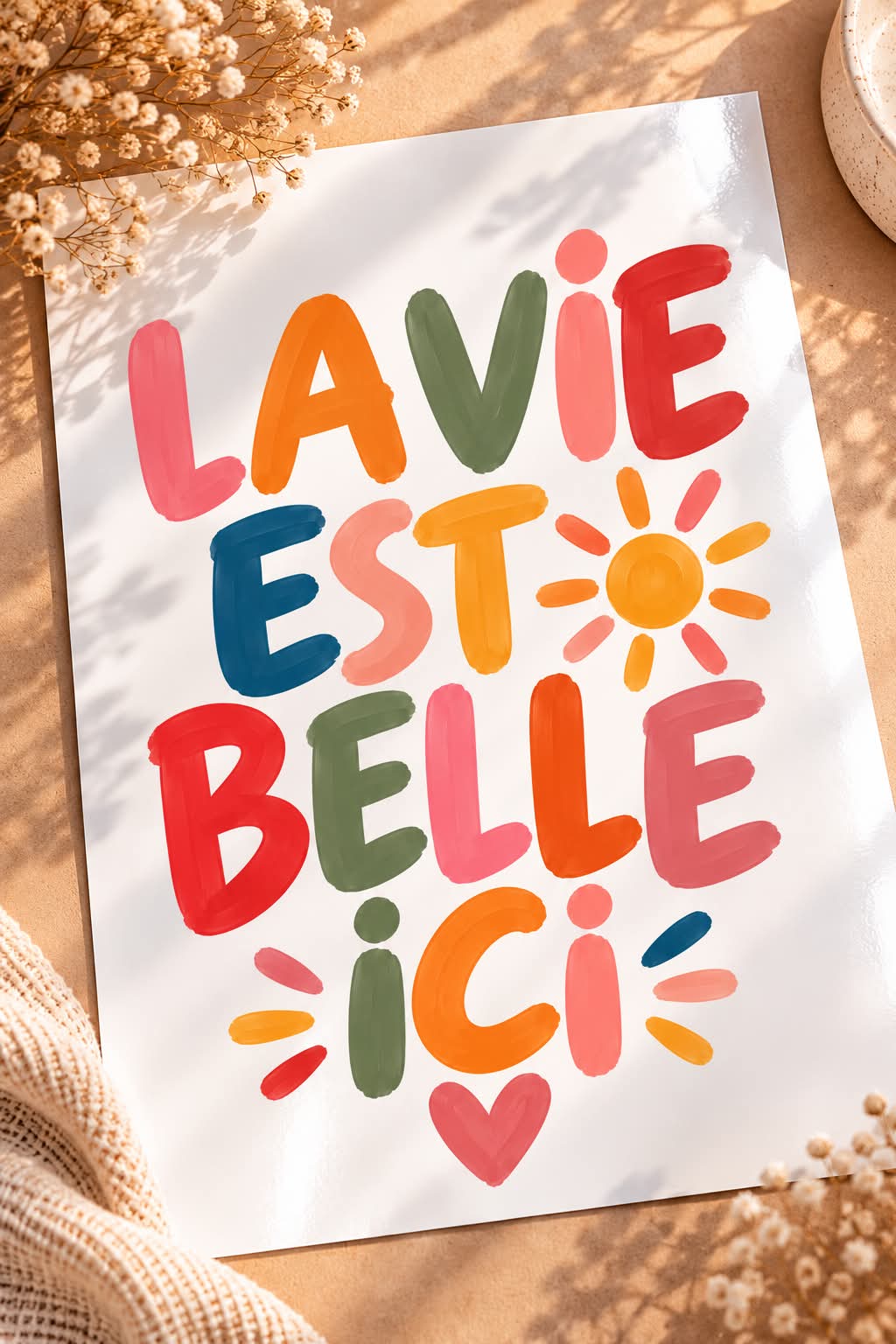 La vie est belle ici