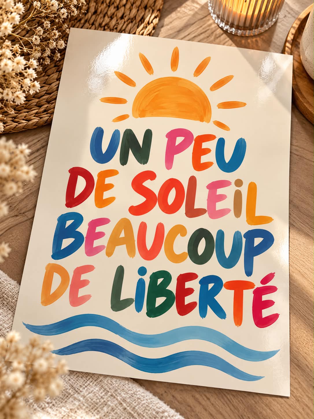 Un peu de soleil beaucoup de liberté