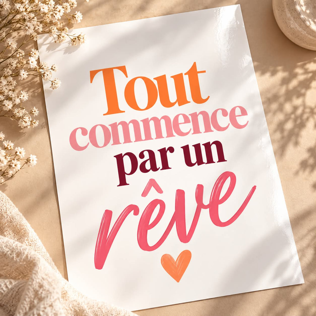 Tout commence par un rêve